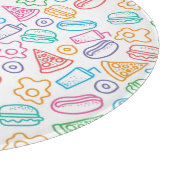 ファースト・フードパターン2 カッティングボード (角)