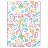 ファースト・フードパターン2 クリップボード (裏面)