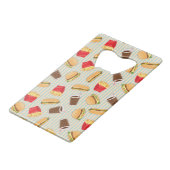 ファースト・フードパターン2 クレジットカード栓抜き (裏面アングル)