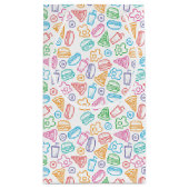 ファースト・フードパターン2 スモールペーパーバッグ (裏面)