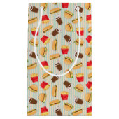 ファースト・フードパターン2 スモールペーパーバッグ (正面)