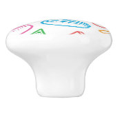 ファースト・フードパターン2 セラミックノブ (側面)