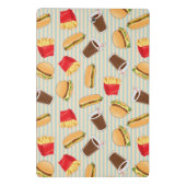 ファースト・フードパターン2 ミニクリップボード (裏面)