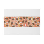 ファースト・フードパターン2 招待状ベリーバンド (裏面例)