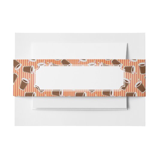 ファースト・フードパターン2 招待状ベリーバンド (正面例)