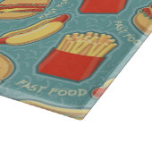 ファースト・フードパターン3 カッティングボード (角)