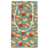 ファースト・フードパターン3 スモールペーパーバッグ (正面)