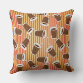 ファースト・フードパターン クッション (裏面)