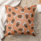 ファースト・フードパターン クッション (ブランケット)