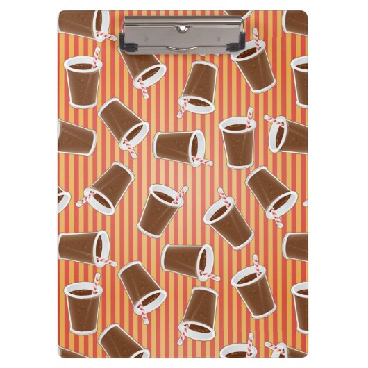 ファースト・フードパターン クリップボード (正面)