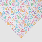 ファースト・フードパターン 薄葉紙 (詳細)