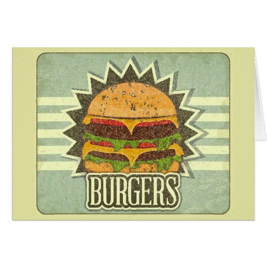 ファースト・フードメニューのためのレトロカバー (正面横)