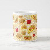 ファースト・フード ジャンボコーヒーマグカップ (正面)