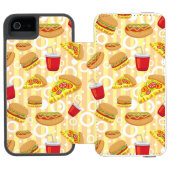 ファースト・フード INCIPIO iPhoneウォレットケース (フォリオ Open)