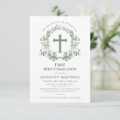 ファースト・ホリー・コミュニオンフォトユーカリリース 招待状 (スタンド正面)