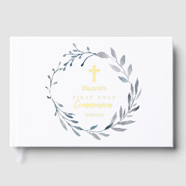 ファースト・ホリー・コミュニオンブルーリース ゲストブック