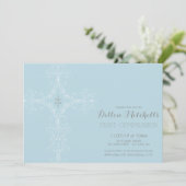 ファースト·ホリー·コミュニオン·招待状クロス、イニシャル 招待状 (スタンド正面)