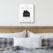 ファースト・ホーム引っ越し祝いパーティー キャンバスプリント (インサイチュ (寝室))