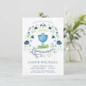 ファースト・ホーリー招待状少年の招待状カード 招待状 (スタンド正面)