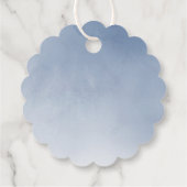 ファースト・ホーリー・コミュニオンフローラほこりっぽいブルーリース フェイバータグ (裏面)