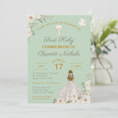 ファースト・ホーリー・コミュニオン招待状ボホ・チャリス 招待状 (スタンド正面)