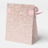 ファースト ホーリー コミュニオン ローズゴールド グリッター フェイバーボックス (裏面サイド)