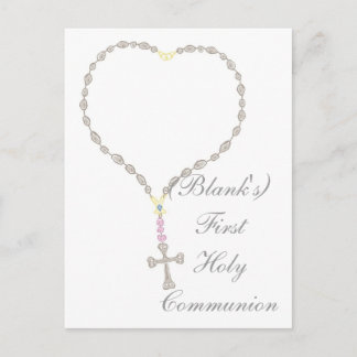 ファースト・ホーリー・コミューン招待状 インビテーションポストカード