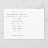 ファースト・ホーリー・コミューン招待状 インビテーションポストカード (裏面)