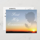 ファースト・ホーリー・コミューン招待状 インビテーションポストカード (正面/裏面)