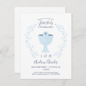 ファースト・ホーリー・コミューン招待状 – ボーイ・招待状 招待状 (正面/裏面)