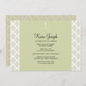 ファースト・ホーリー・コミューン招待状 招待状 (正面/裏面)