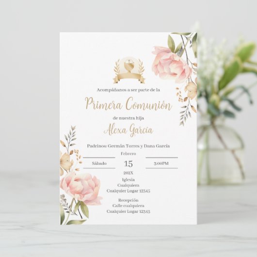 ファースト・ホーリー・コミューン招待状 招待状 (スタンド正面)