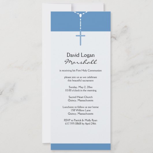 ファースト・ホーリー・コミューン招待状 招待状 (正面)