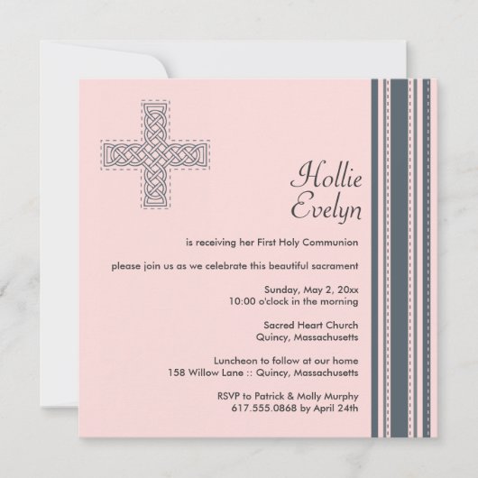 ファースト・ホーリー・コミューン招待状 招待状 (正面)