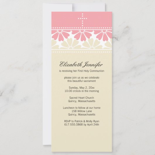 ファースト・ホーリー・コミューン招待状 招待状 (正面)