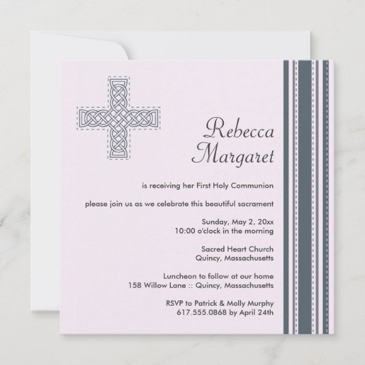 ファースト・ホーリー・コミューン招待状 招待状 (正面)