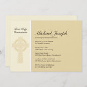 ファースト・ホーリー・コミューン招待状 招待状 (正面/裏面)