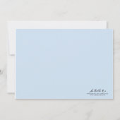 ファースト・ホーリー・コミューン招待状 招待状 (裏面)