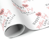 ファースト・マザーズデイハート ラッピングペーパー (ロールコーナー)