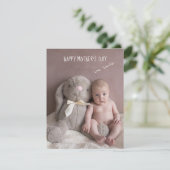 ファースト・マザーズデイベビーフォトホリデーカード シーズンカード (スタンド正面)