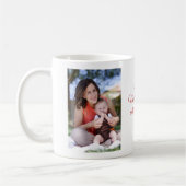 ファースト・マザーズ・デイカスタムフォト&文字マグカップ コーヒーマグカップ (左)