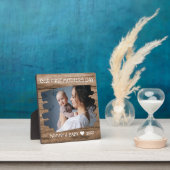 ファースト・マザーズ・デイ新しいママベビー写真Keepsake Wood フォトプラーク (インサイチュ)