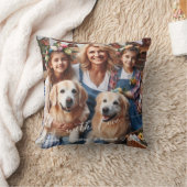 ファースト・マザーズ・デイ・ドッグ・グランママ |フォトカスタムー クッション (ブランケット)