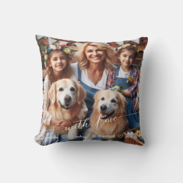 ファースト・マザーズ・デイ・ドッグ・グランママ |フォトカスタムー クッション