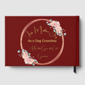 ファースト・マザーズ・デイ・ドッグ・グランママ |フォトカスタムー ゲストブック (裏面)