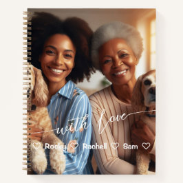 ファースト・マザーズ・デイ・ドッグ・グランママ |フォトカスタムー ノートブック