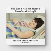 ファースト・マザー・デイ・ラブの一目惚れ写真 フォトプラーク (正面)