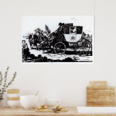 ファースト・メール・コーチ， 1784 ポスター (キッチン)