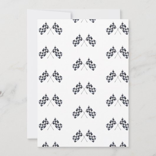 ファースト・モンスタートラックの男の子の誕生日まで成長 招待状 (裏面)