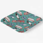 ファースト・レスポンダー医療緊急誕生日 ペーパープレート (傾斜あり)